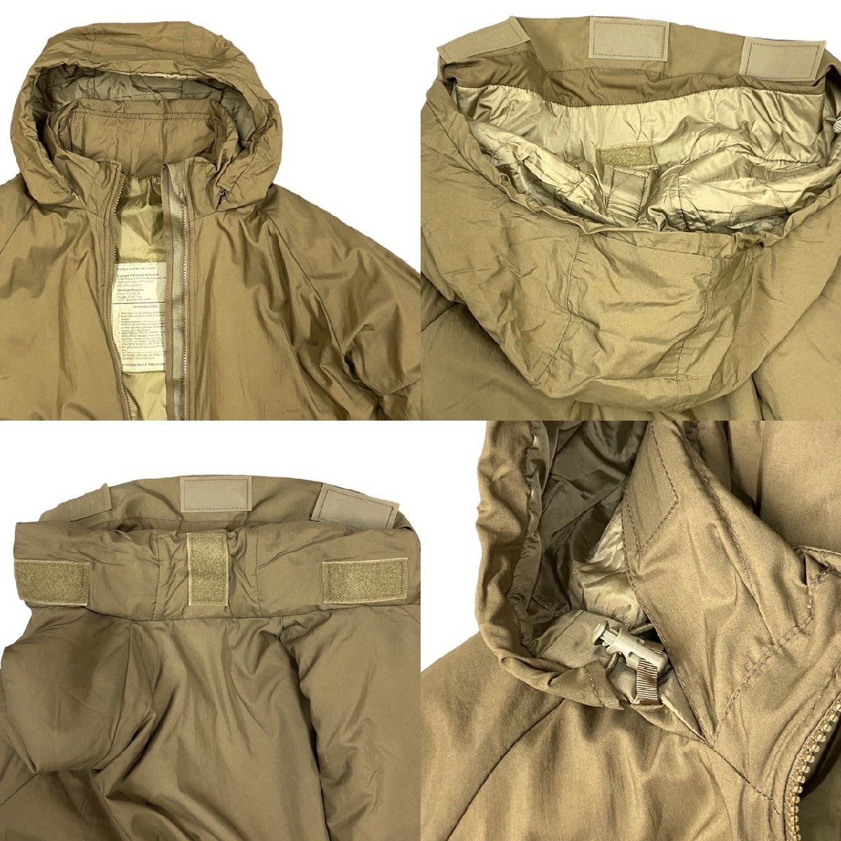 WILDTHINGS (ワイルドシングス) ハッピースーツ 米軍 USMC プリマロフトジャケット ECWCS LEVEL7 EPIC PARKA M-R コヨーテ メンズ USA製 アメリカ製/025