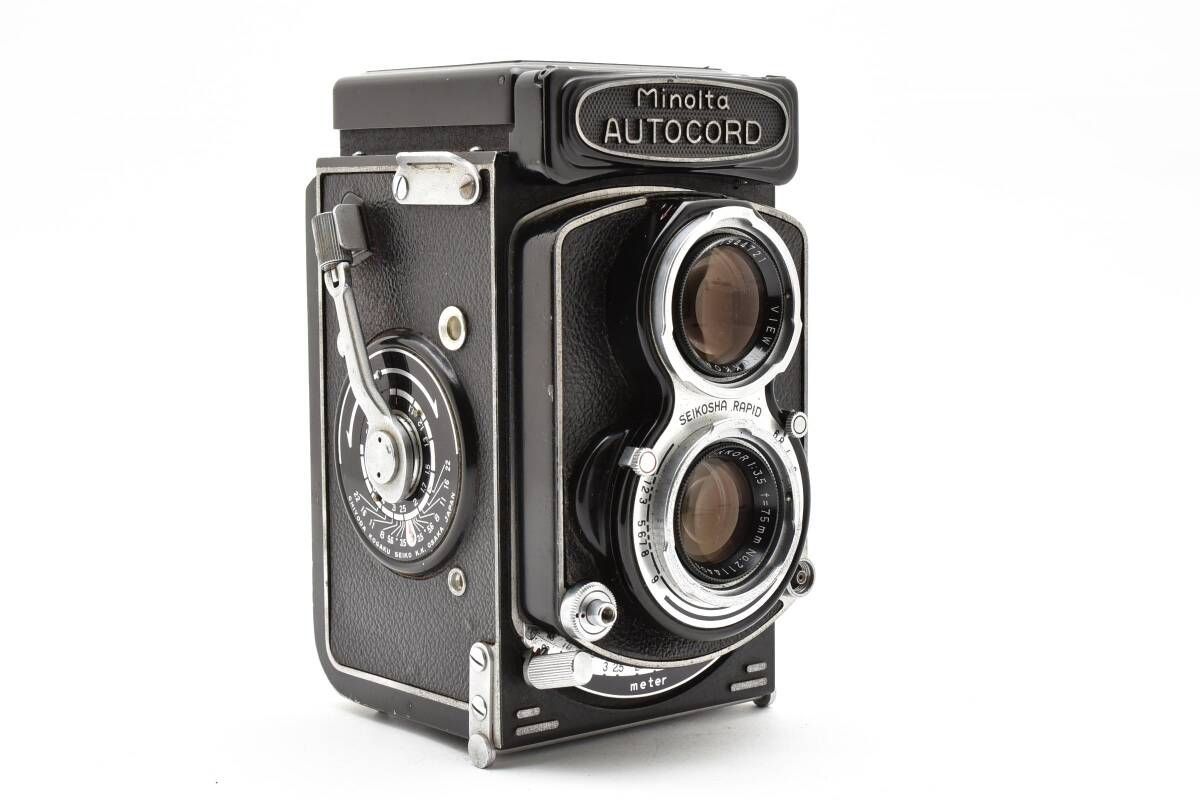 ☆ ミノルタ MINOLTA AUTOCORD オートコード L型 露出計付き 二