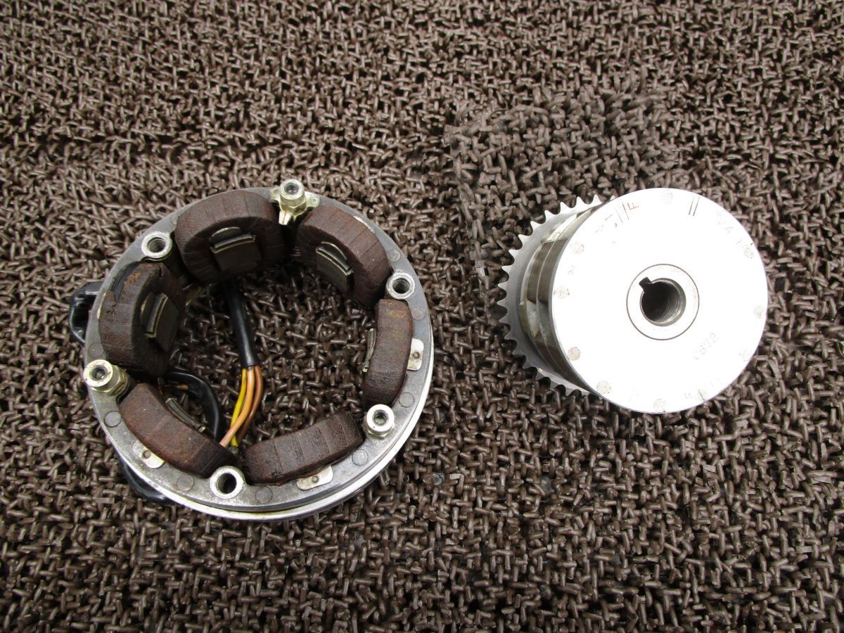 CBM72 フライホイール ダイナモ A5803 CBM72 ホンダ CBM72E ドリーム キャブ車 TYPE2