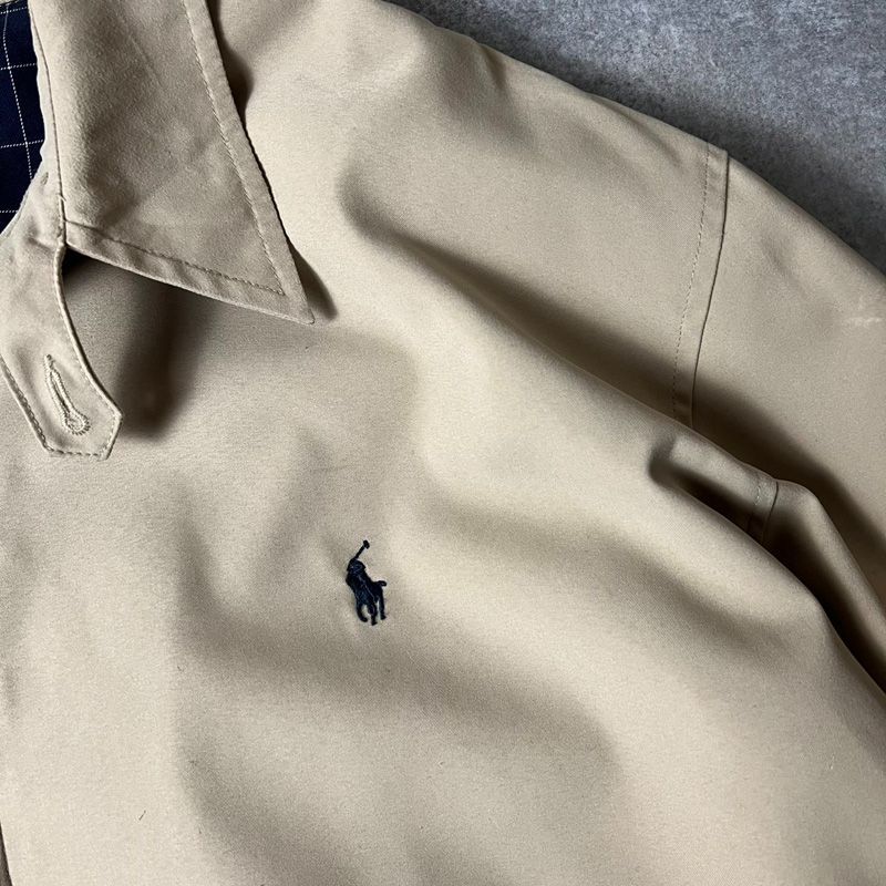 90s POLO RALPH LAUREN スムース 素材 スイングトップ