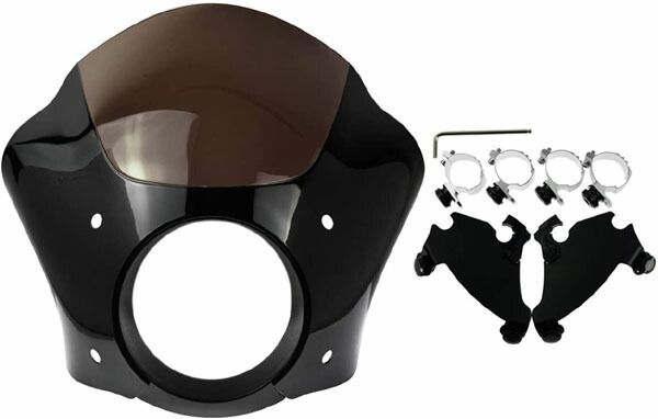 ハーレー　デタッチャブル クォーターフェアリング　ほたてカウル ハーレー 純正 デタッチャブル クォーターフェアリング ホタテカウル