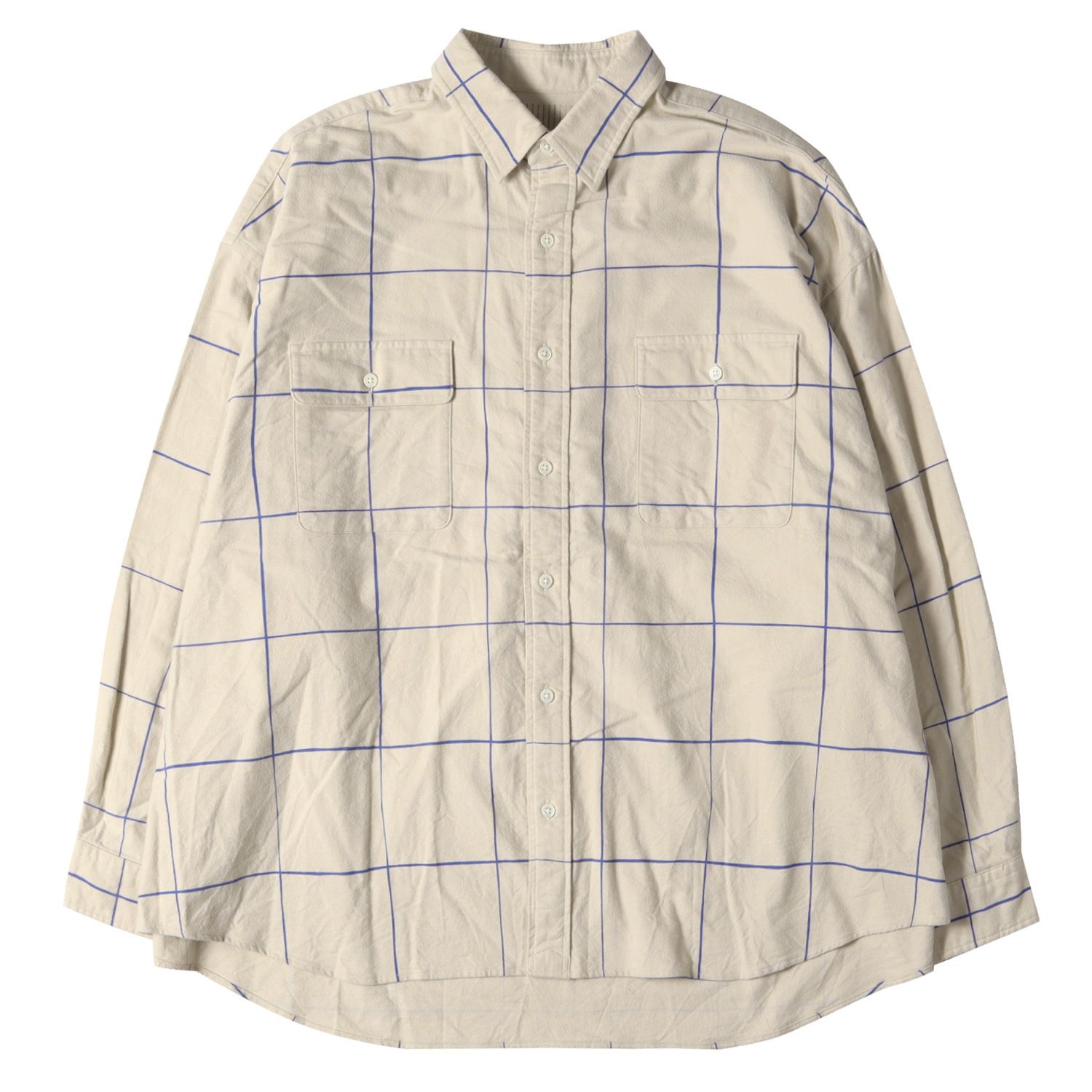 SFC ストライプフォークリエイティブ フランネルシャツ ウィンドウペンチェック SFC ストライプフォークリエイティブ フランネルシャツ