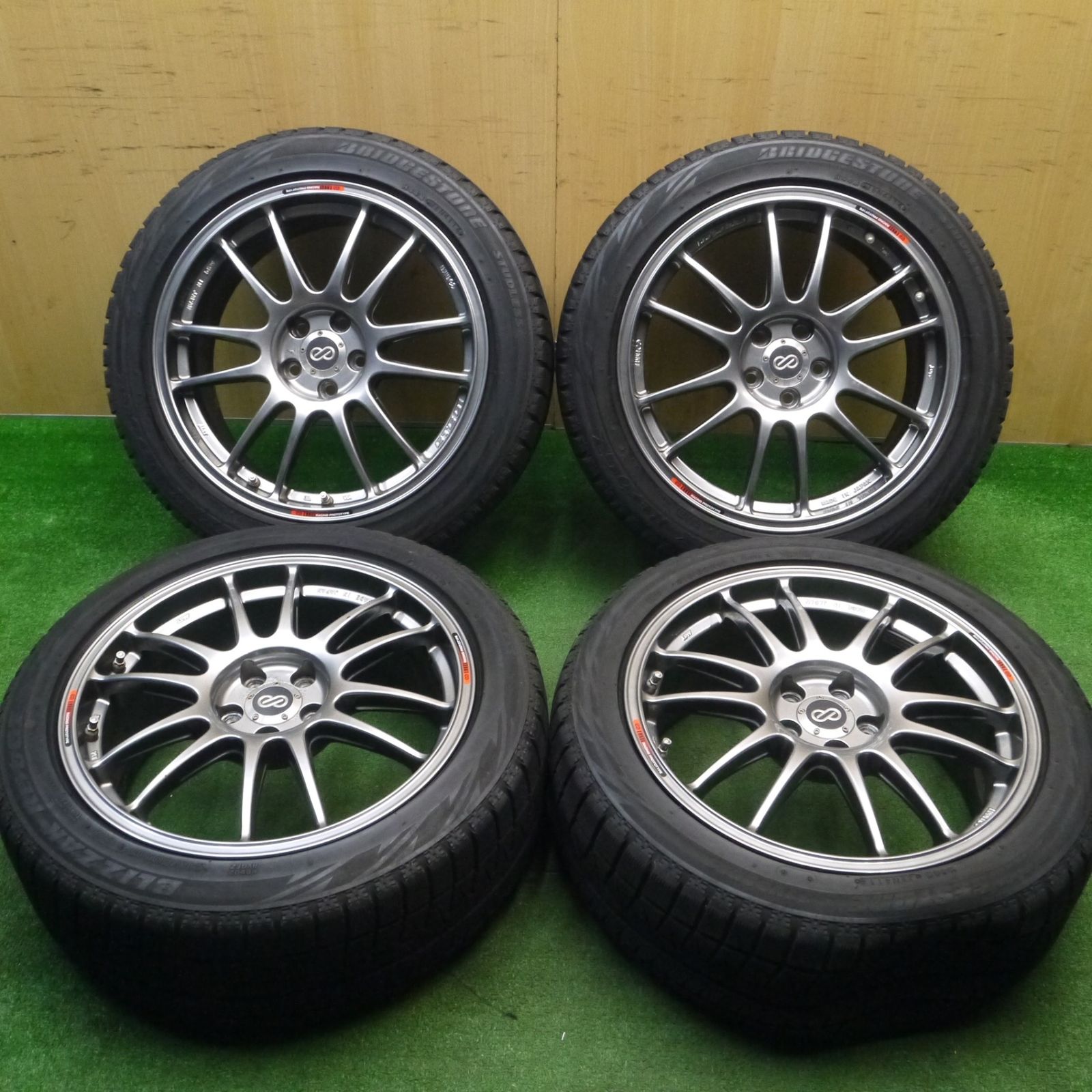 BS BLIZZAK REVO GZ 215/50R17】スタッドレス【Modulo ホンダ 純正OP