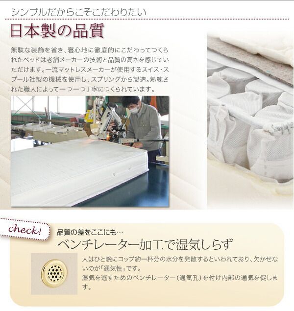 マットレスベッド ややかため