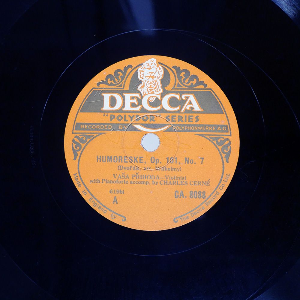 UK盤 ヴァーシャプシホダ/ドヴォルザーク ユーモレスク/DECCA