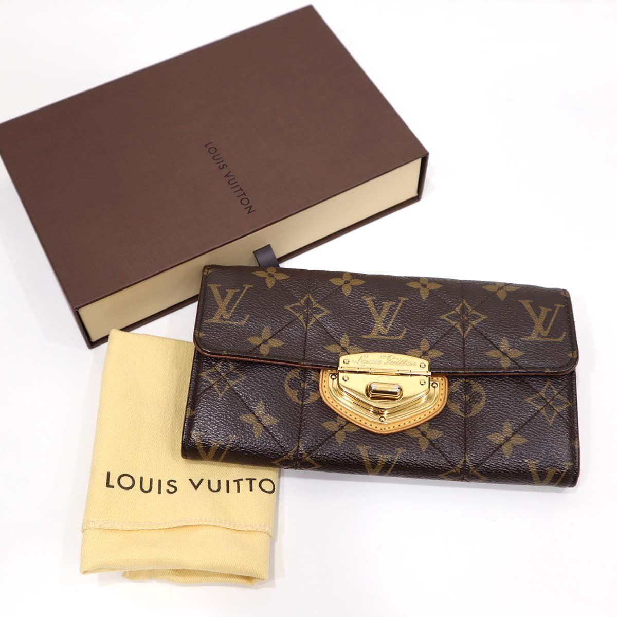 LV ポルトフォイユ・サラ モノグラム エトワール M66556 長財布