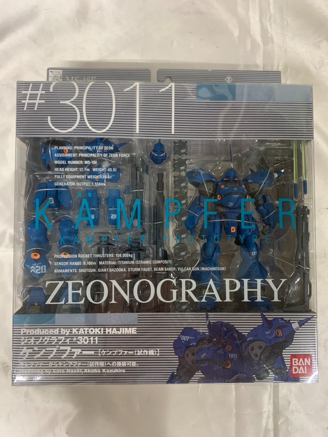 ジオノグラフィ #3011 ケンプファー 試作機 フィギュア ジオノグラフィ ケンプファー ジオノグラフィ ケンプファー試作