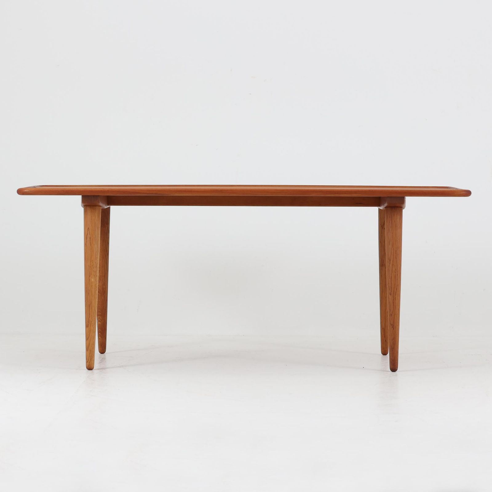 チーク無垢×オーク無垢 幅130cm