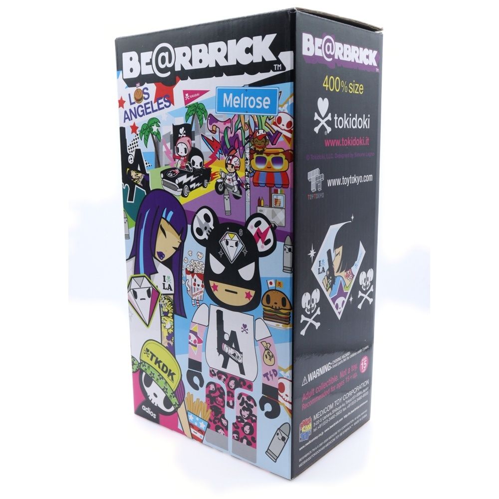 MEDICOM TOY - ベアブリック 400％ tokidoki MEDICOM TOY (メディコムトイ) BE@RBRICK TOKIDOKI 400% ベア