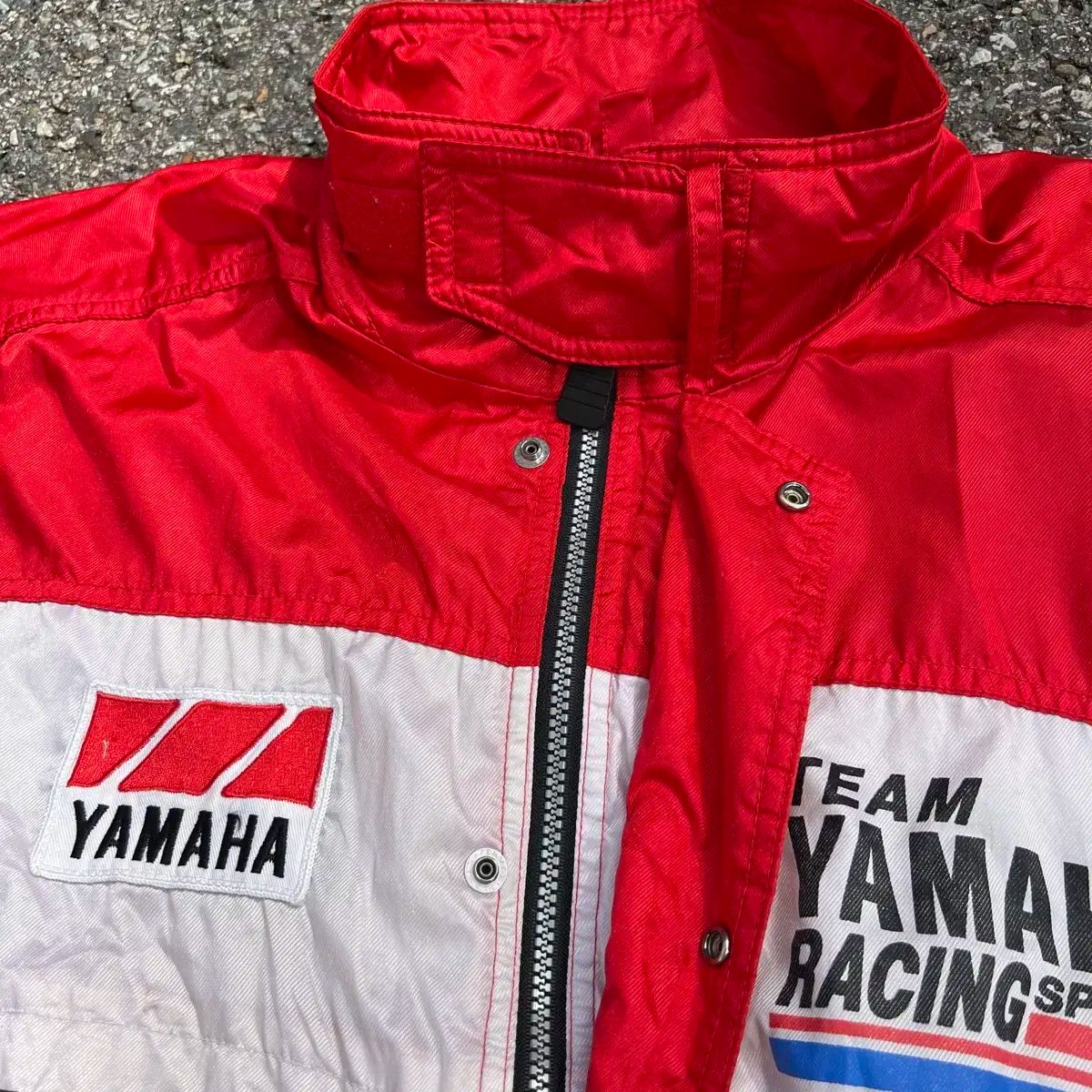 90s YAMAHA ヤマハ中綿入り ナイロン レーシングジャケット ビンテージ 90s vintage ヤマハ YAMAHA ナイロン パデット レーシング
