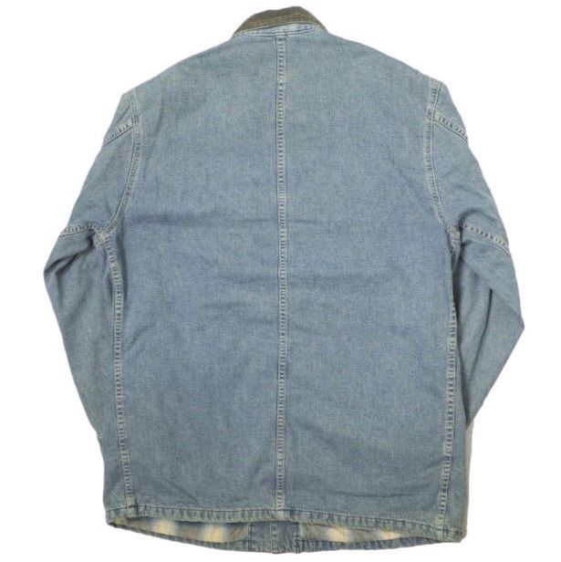 RRL ダブルアールエル アメリカ製 DENIM COVERALL JACKET デニムカバーオールジャケット S INDIGO Gジャン  Double RL ワーク エンジニア チョアジャケット MADE IN USA アウター g13195 - メルカリ