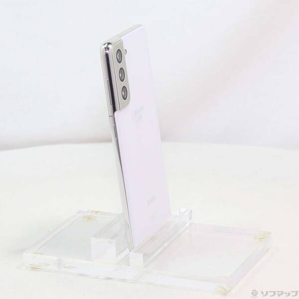 中古品〕 Galaxy S21 5G 256GB ファントムホワイト SC-51B