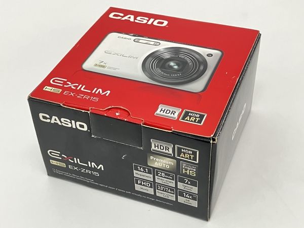 CASIO EXILIM EX-ZR15 コンパクト デジタルカメラ エクシリム 写真