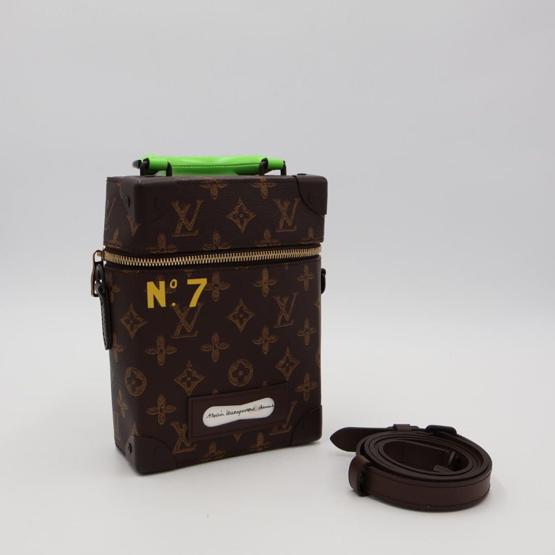 ルイ ヴィトン ヴェルティカル ボックス トランク モノグラム ショルダー