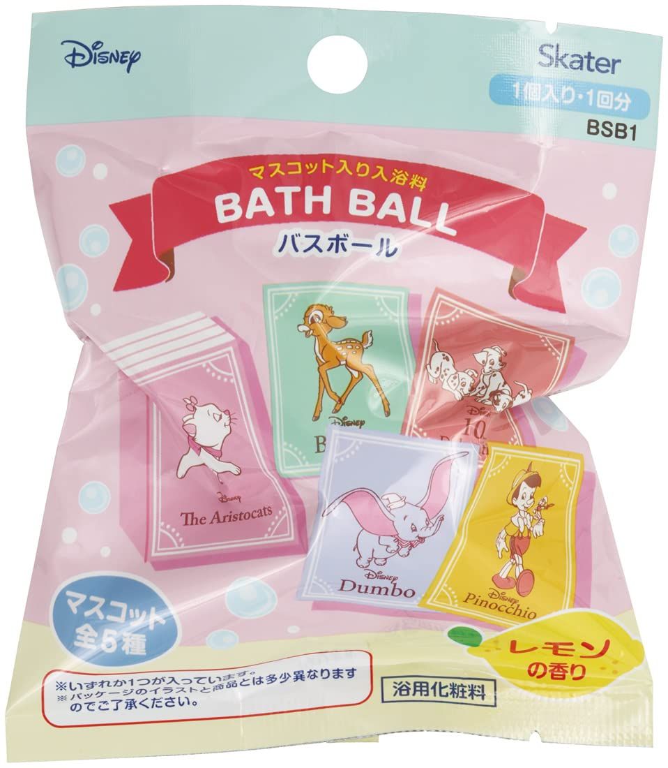 スケーター skater マスコット入り 入浴剤 20個セット バスボール ディズニー クラシック バスボム SET1032-A ディズニー 20個セット