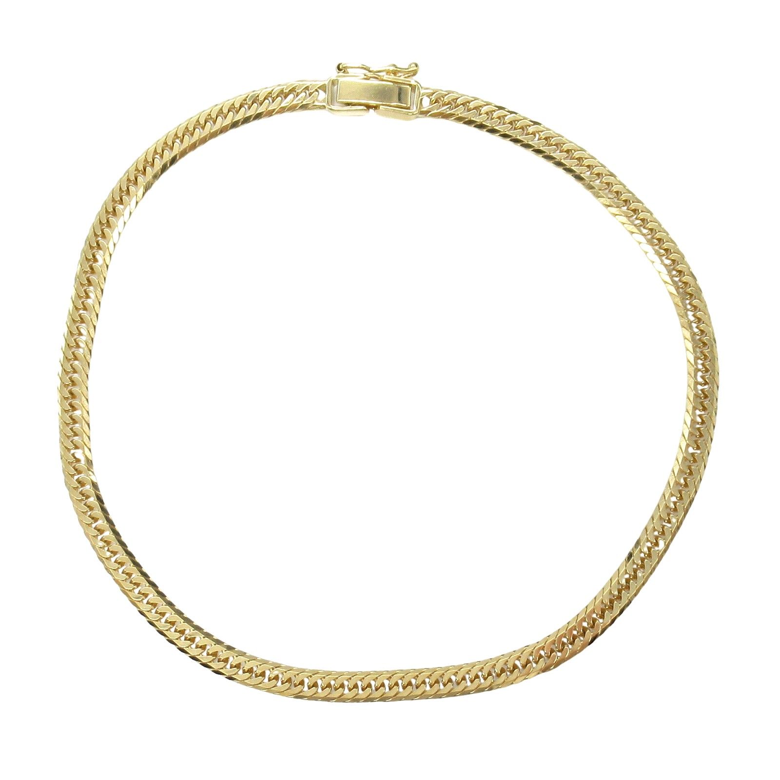 ジュエリー JEWELRY その他アクセサリー 8メンT キヘイアンクレット 8ﾒﾝT 10.5g 足回24㎝ K18 イエローゴールド キヘイ ユニセックス