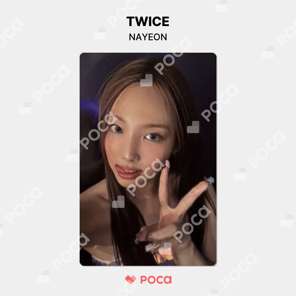 TWICE ナヨン】 NA 公式 トレカ ☆Pocamarket公式☆ - メルカリ