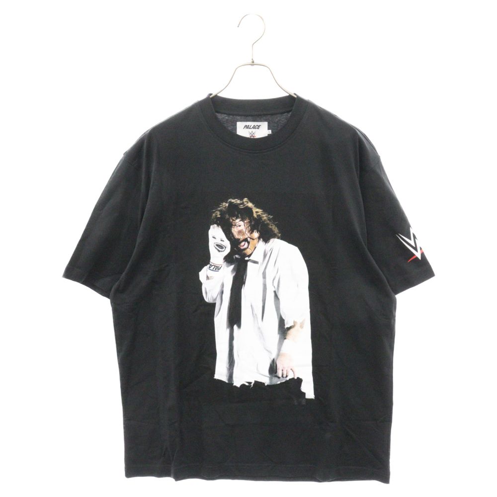 Palace Skateboards (パレススケートボーズ) 23SS WWE Mankind Sock フロントプリント クルーネック半袖Tシャツ  ブラック P22TS465 - メルカリ