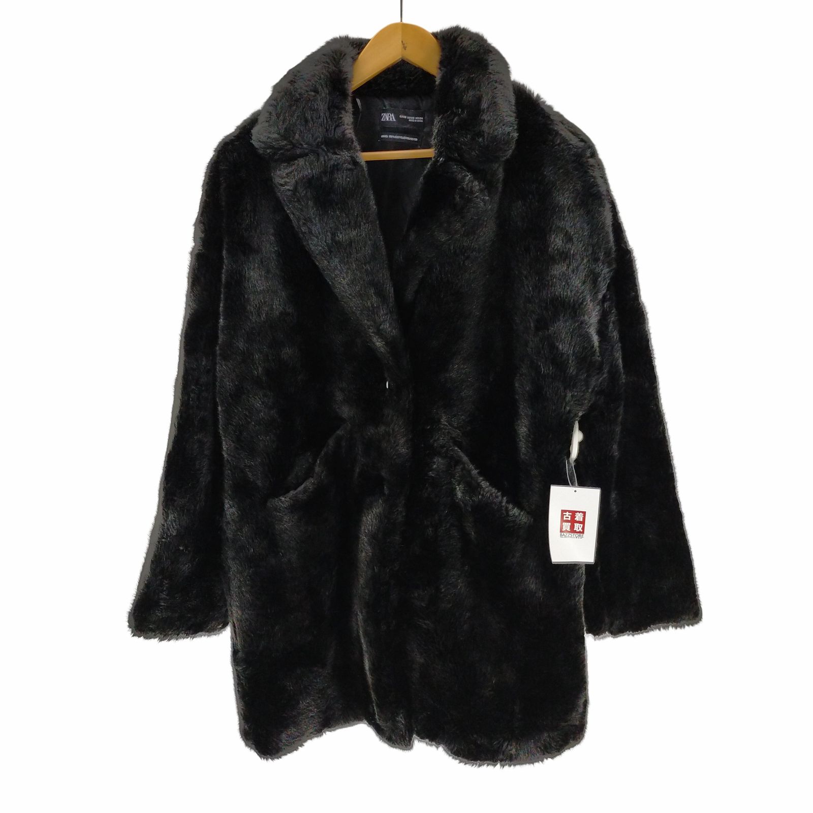 ZARA フェイクファー ジャケット レディース ZARA】フェイクファー ジャケット ZW COLLECTION (ZARA/ムートン