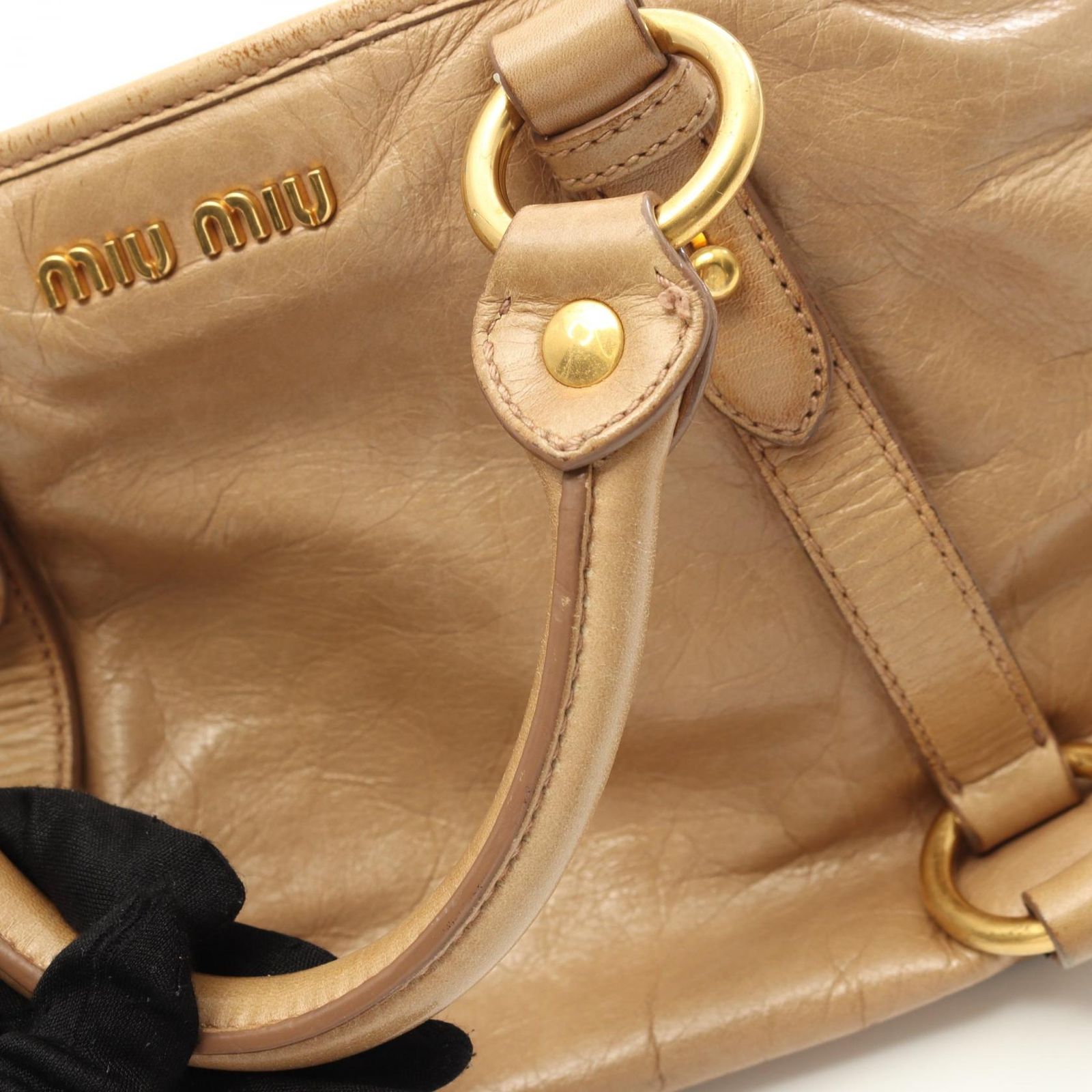 ミュウ ミュウ Miu Miu ハンドバッグ ショルダーバッグ RN0685