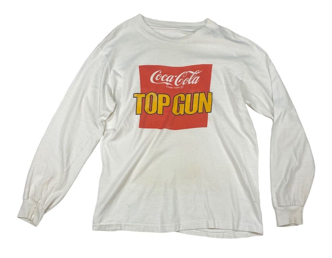 vintage 80s コカコーラ TOP GUN 古着 汚れ vintage 80s コカコーラ TOP GUN 古着 汚れ - メルカリ