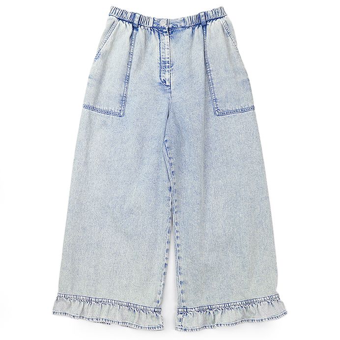 chanel デニムフリル2022 パンツ