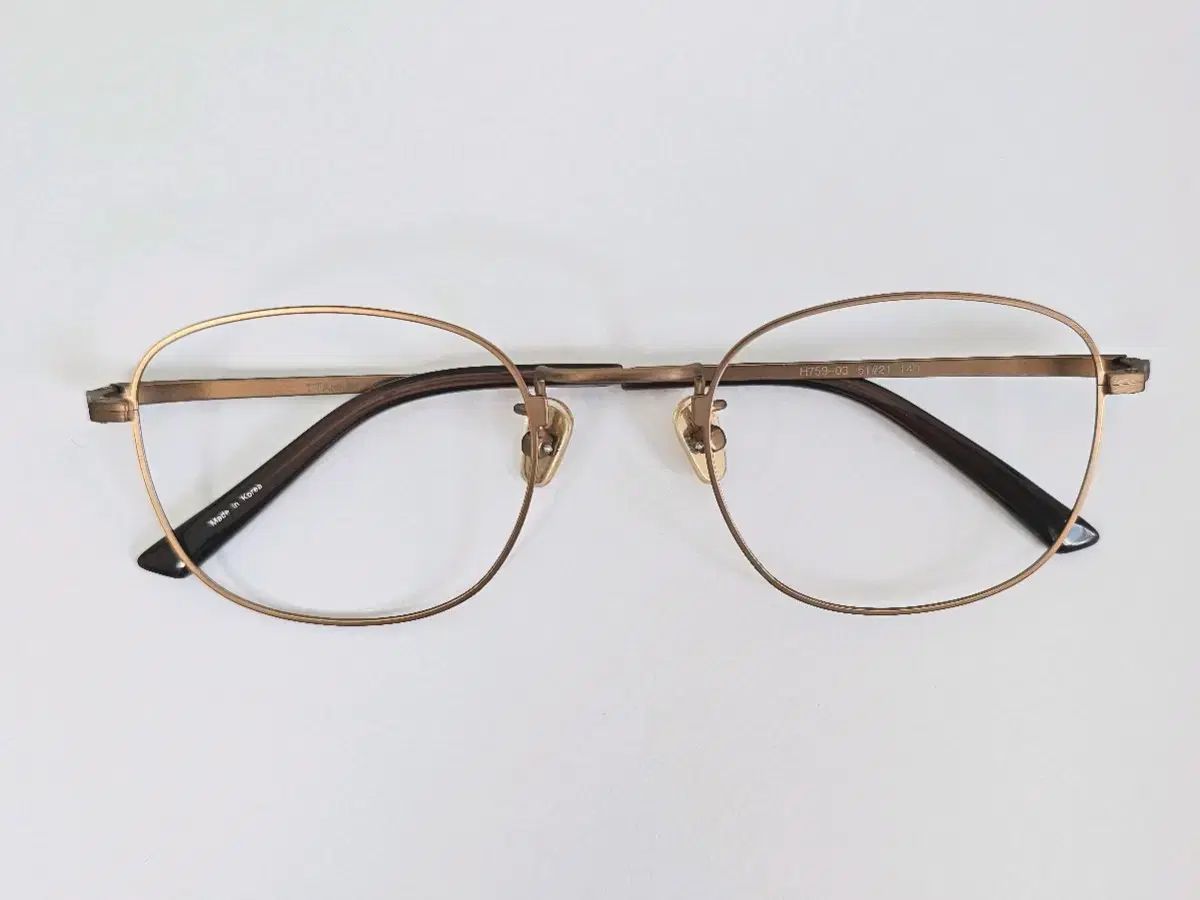 ハッシュタグ GOLD チタン メガネフレーム H759-3