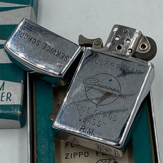ジッポー ZIPPO スリムライター 1960年 GRUMMAN グラマン