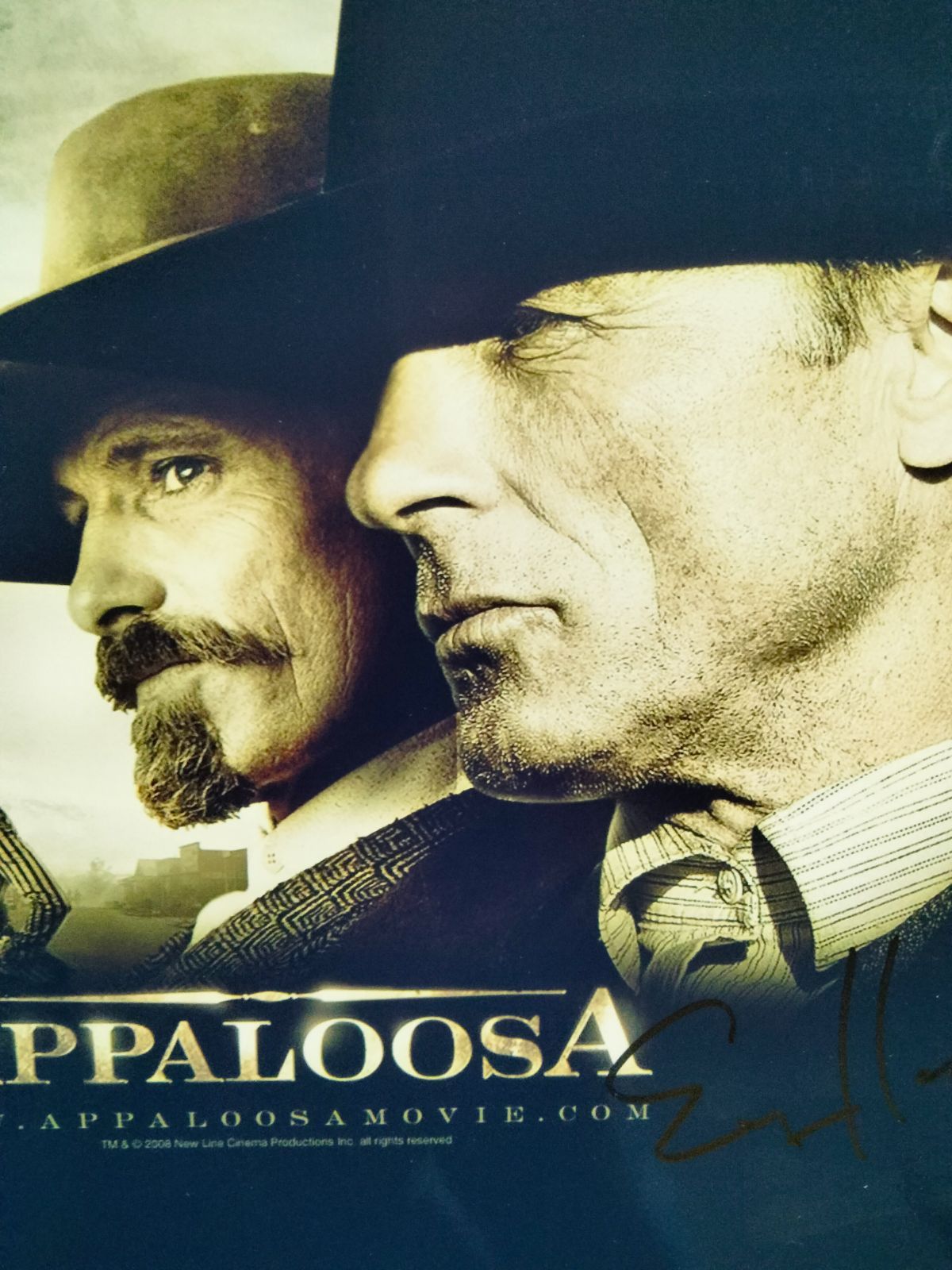 ヴィゴ・モーテンセン直筆サイン入り2Lサイズ写真…Viggo Mortensen