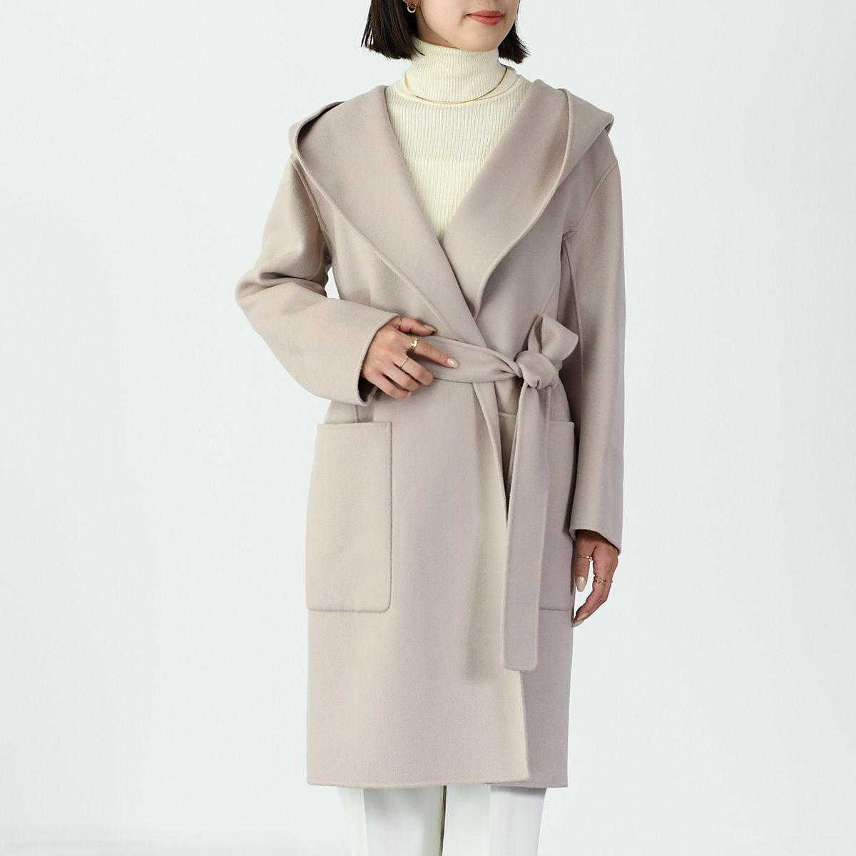 S MAX MARAエストゥリア州バージンウールコート Max Mara マックスマーラ S MAX MARA レディース コート ESTURIA