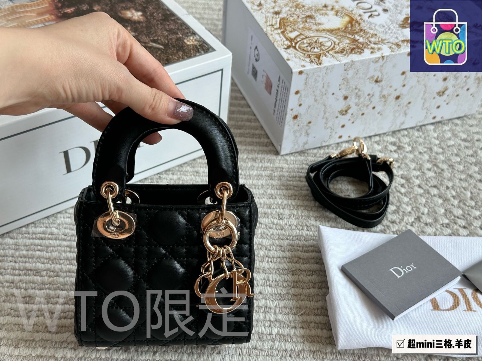 今日特価】Dior Lady Dior ディオール レディー ディオール ミニ