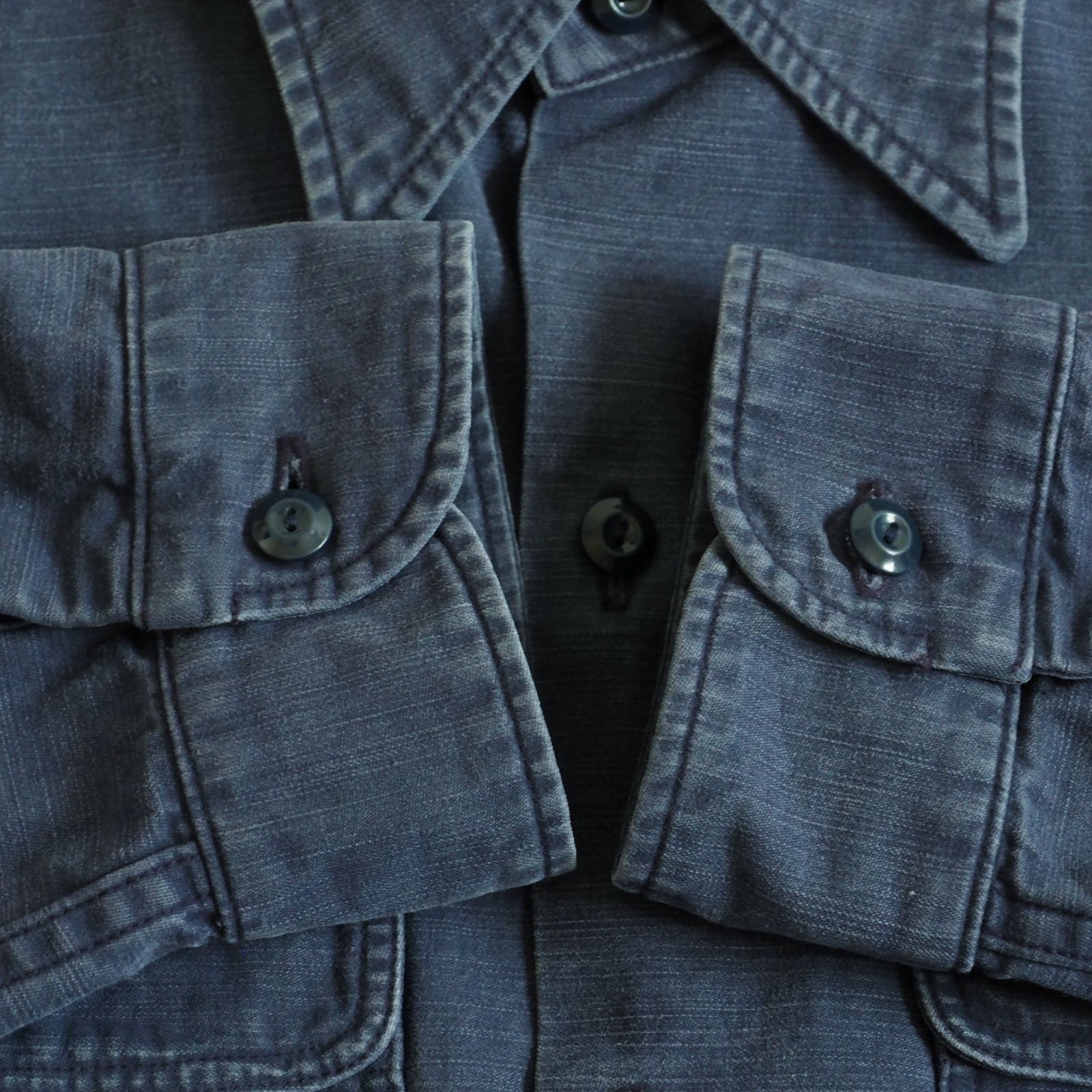 希少!!イエナ別注【マディソンブルー】ハンプトンバックサテン