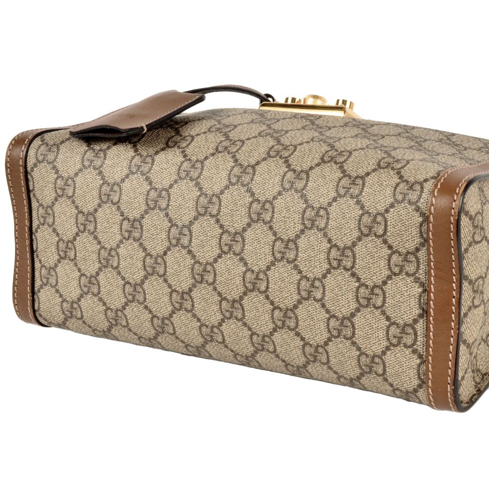 グッチ GUCCI パドロック ミディアム トートバッグ GGスプリーム 