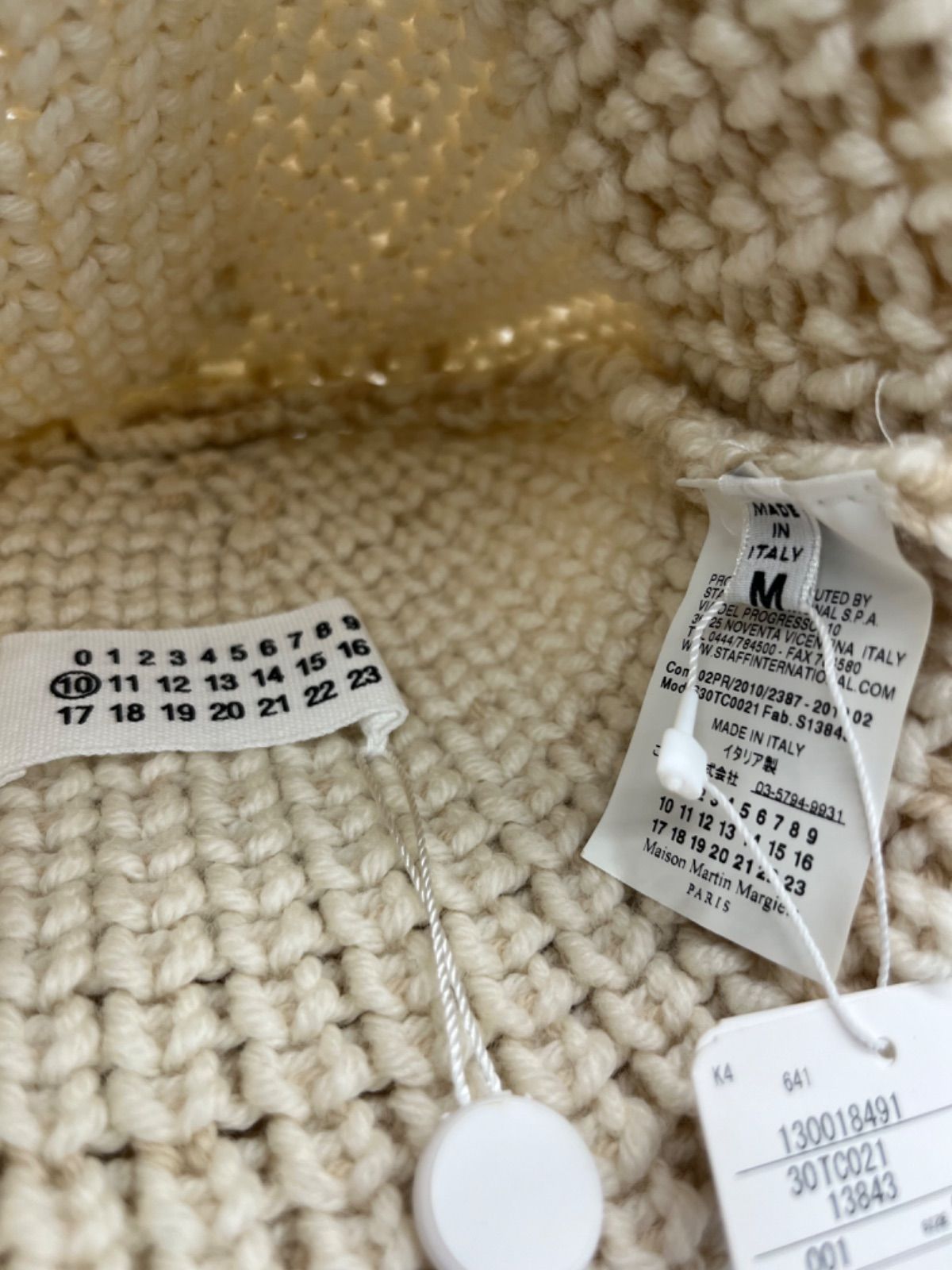 Maison Margiela 4 メゾンマルジェラ 新品 4ステッチ ニットキャップ