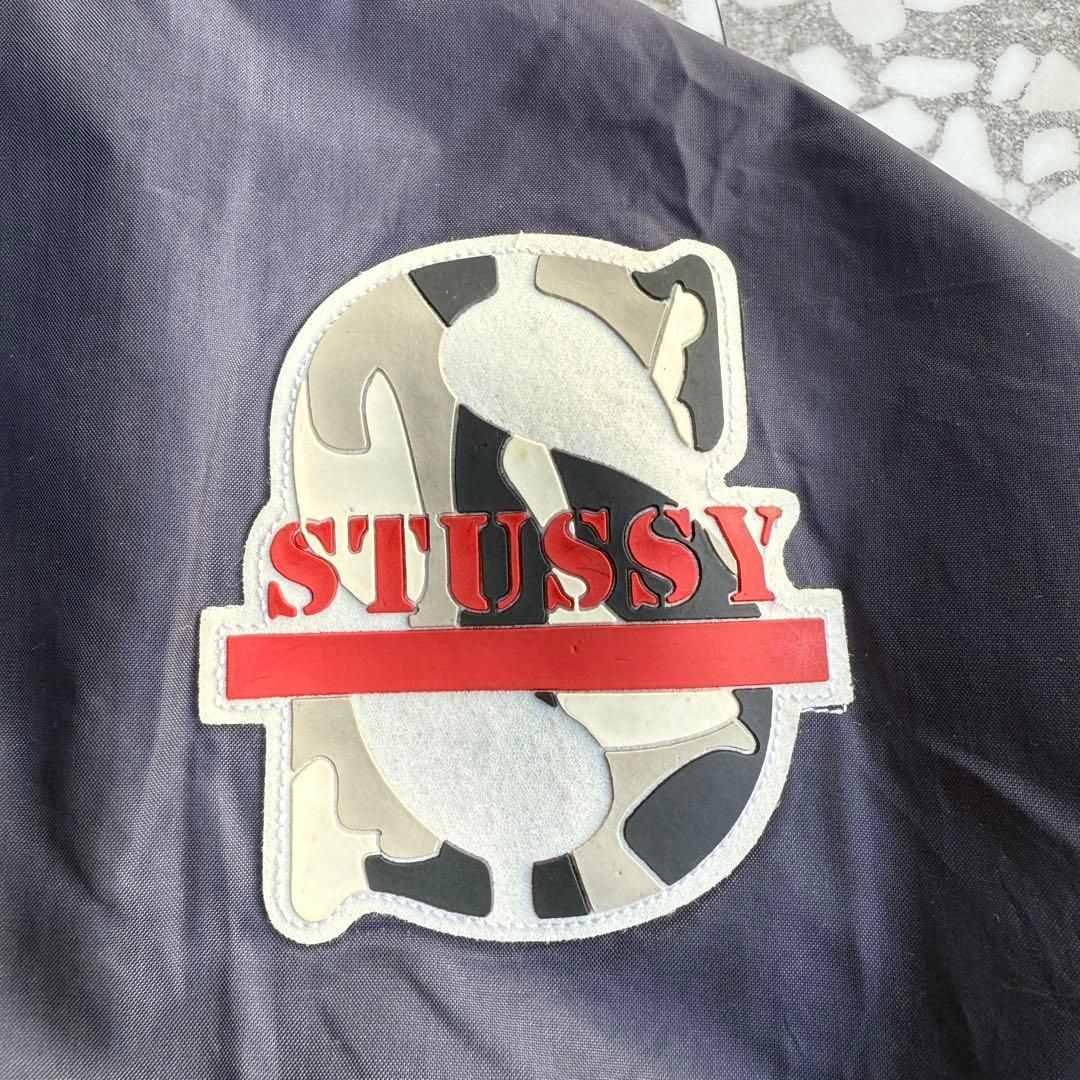 stussy / 90s usa製 nylon jacket 【オールドステューシー、Sカモ 