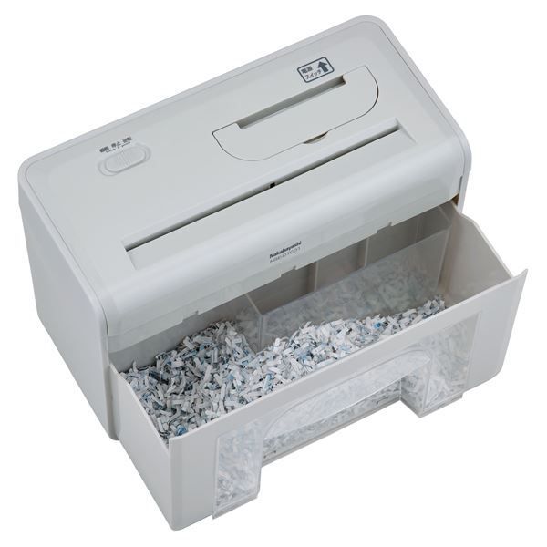 パーソナルシュレッダ クロスカット デスクトップタイプ ライトグレー NSE-DTC01LG SKLAD-KIRPICHA_RU
