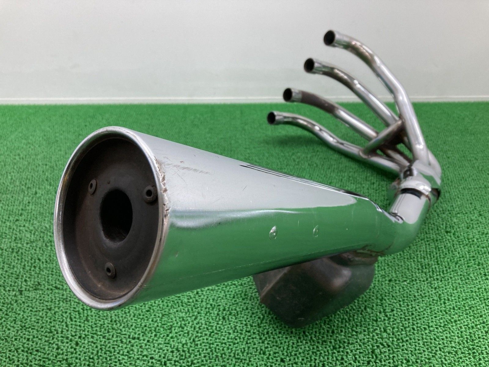 ゼファー400 マフラー K227 カワサキ 純正 バイク 部品 ZR400C ZEPHYR400 カスタム素材に 品薄 品 車検 Genuine Tt