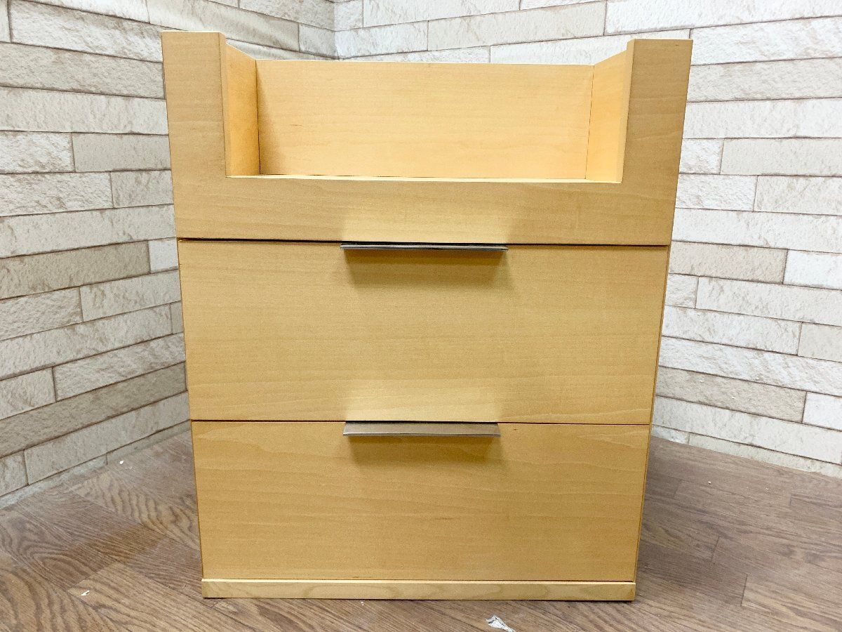 サイドキャビネット 収納 チェスト 3段チェスト 家具 ボトル収納 インテリア 木製 A 畑983