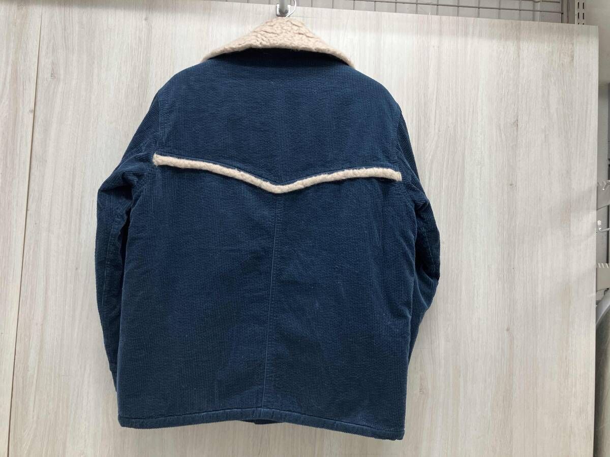 PHERROW’S PNRJ1 シアサッカーコーデュロイ ジャケット 表記サイズ38 ネイビー