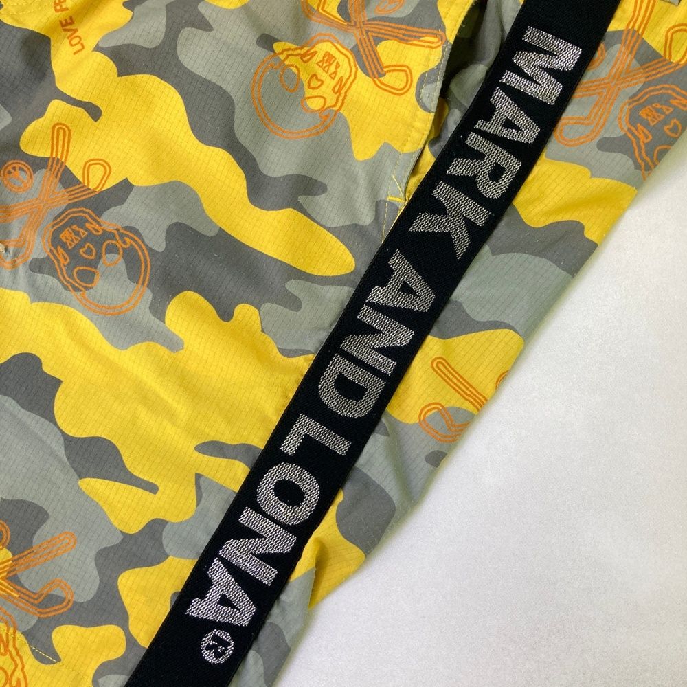 サイズ：48 MARK&LONA マークアンドロナ ハーフパンツ カモフラ スカル