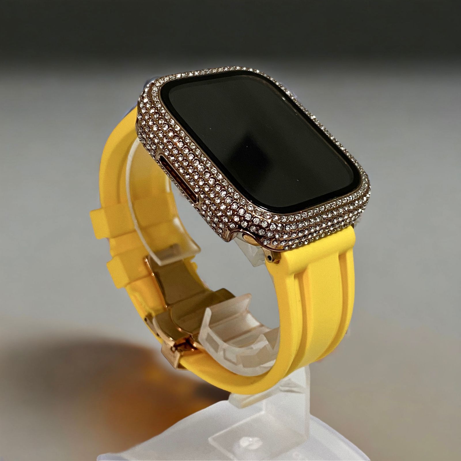 超特価安いRT0Apple Watchバンド　ラバーベルト　カバー　クリアケース Apple Watchアクセサリー