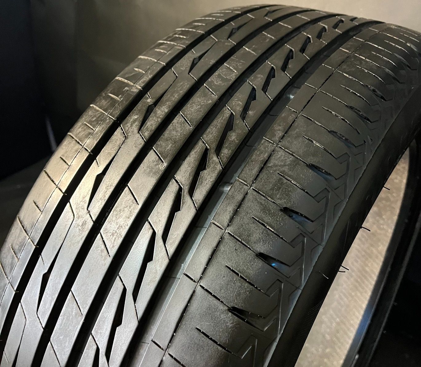 製 約9分山 ブリヂストン BRIDGESTONE アレンザ ALENZA LX100 215 50R18 1本 h_495
