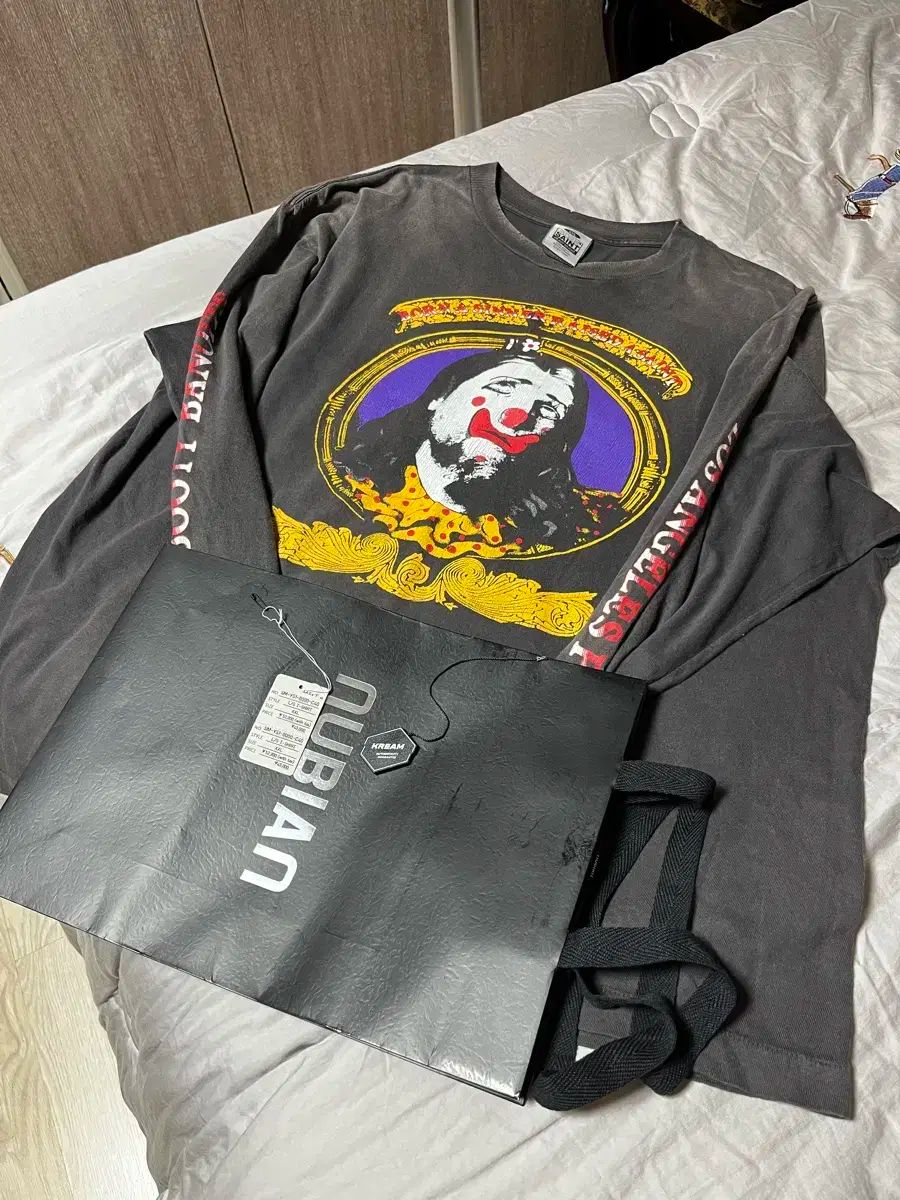 SAINT MICHAEL セント マイケル X 生まれ育った 長袖 ロングスリーブ XXL