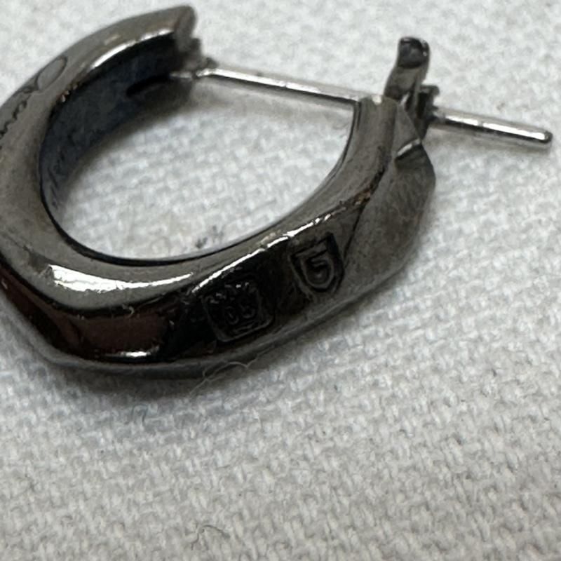 GARNI ガルニ フープピアス ブラック GARNI(ガルニ) Crockery Pierce (クロッケリーピアス) BLACK