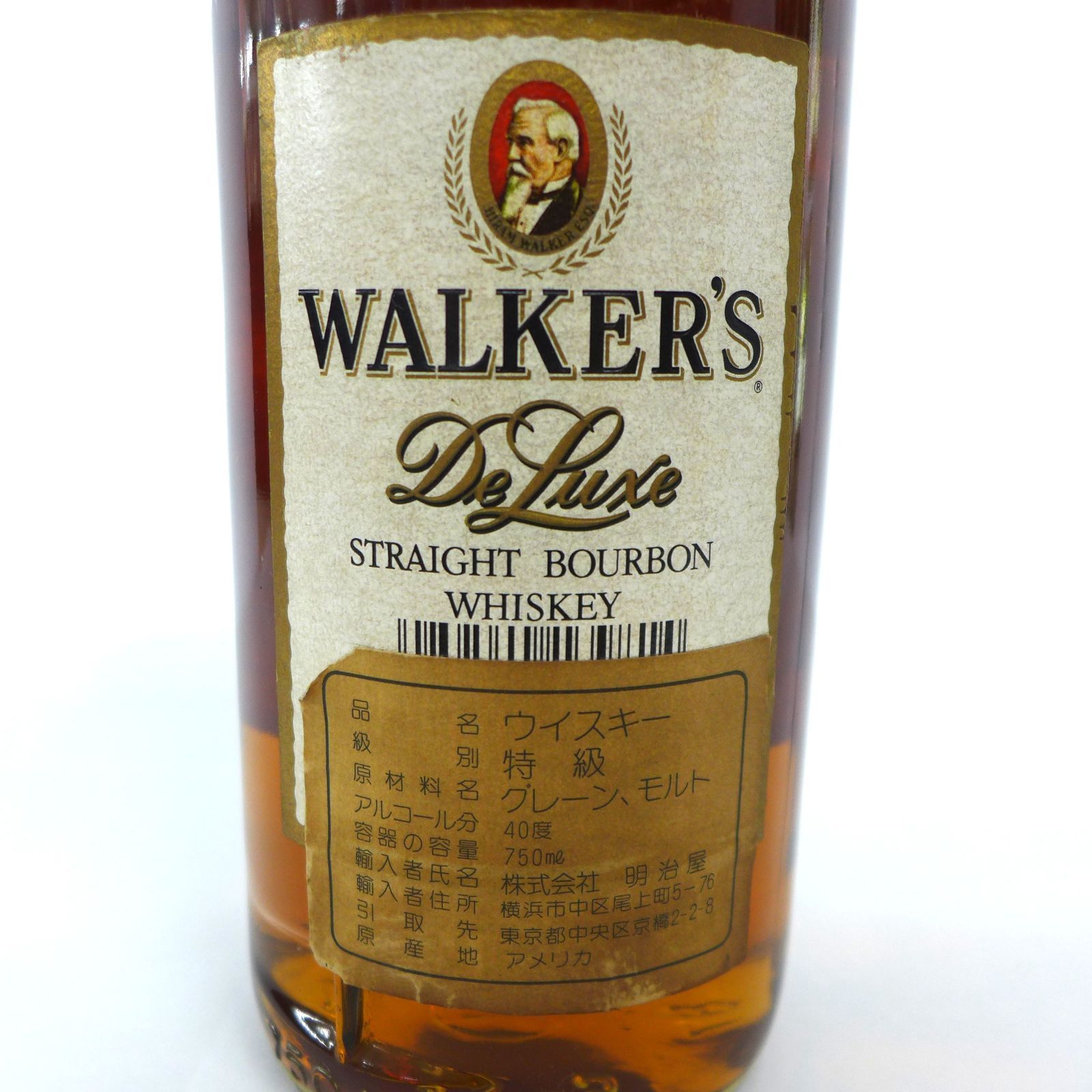 未開栓 WALKERS ウォーカーズ デラックス バーボンウイスキー