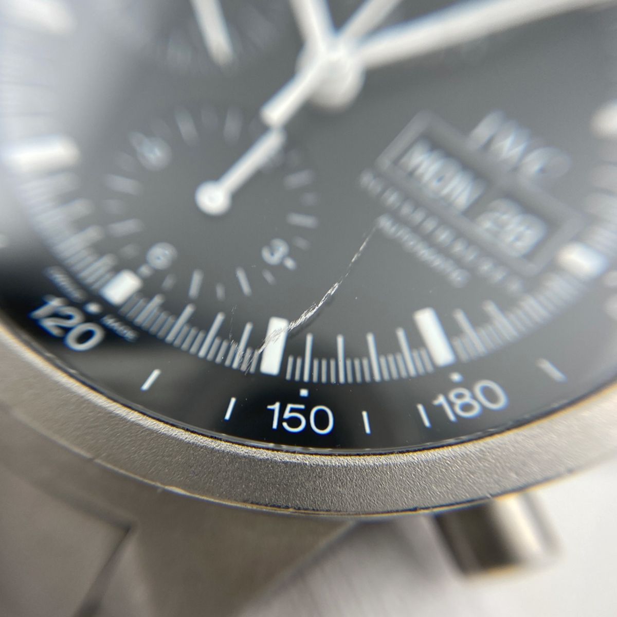 OH済】インターナショナルウォッチカンパニー IWC GST クロノ 