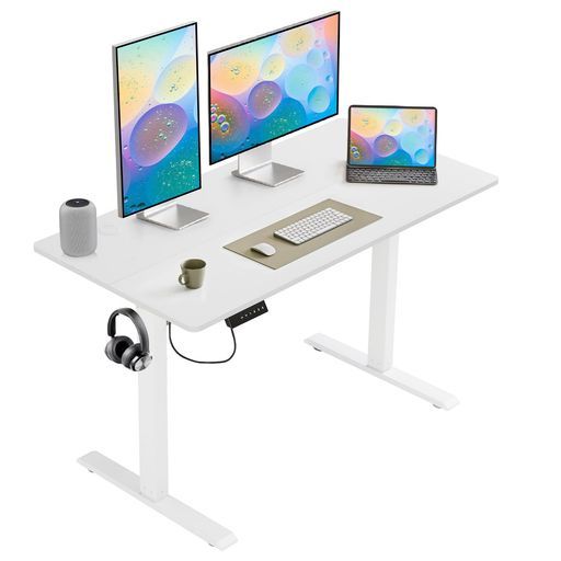 VECELO 昇降式デスク 電動 幅120×奥行60×高さ70.5-113cm Amazon.co.jp: VECELO 昇降式デスク 電動 スタンディングデスク