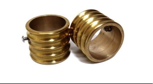 ハーレー用 マフラーエンド チップ キャップ 真鍮製 ブラス製 ターンアウト ショベル チョッパー パンヘッド ナックル 内径45mm