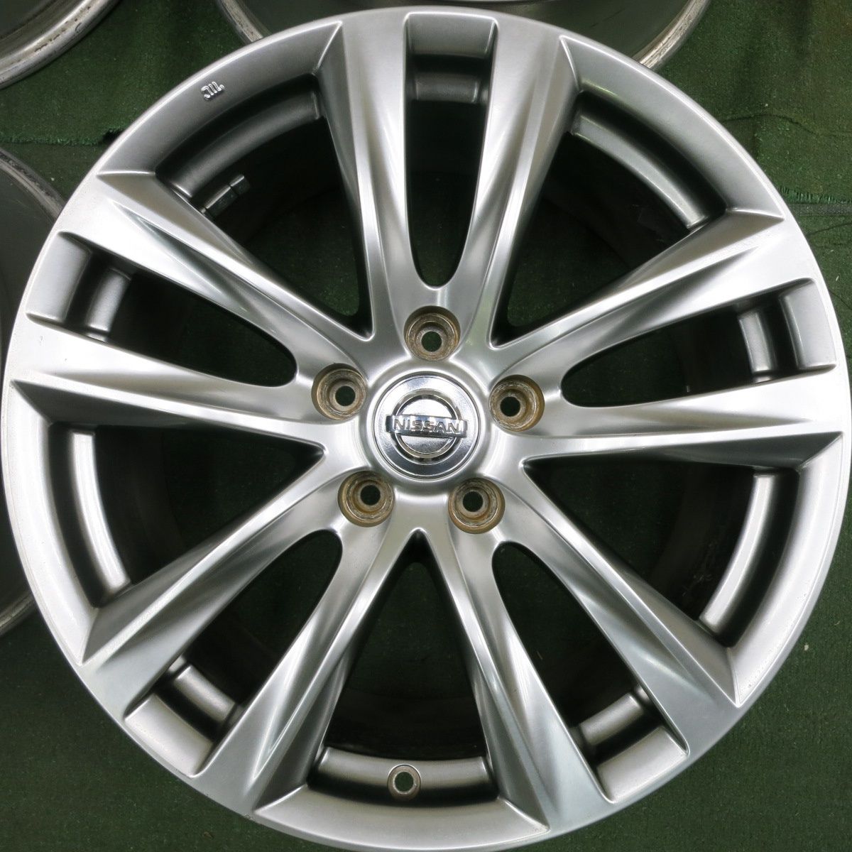 送料無料* 4本価格☆日産 Y51 フーガ 純正 ホイール 18インチ 18