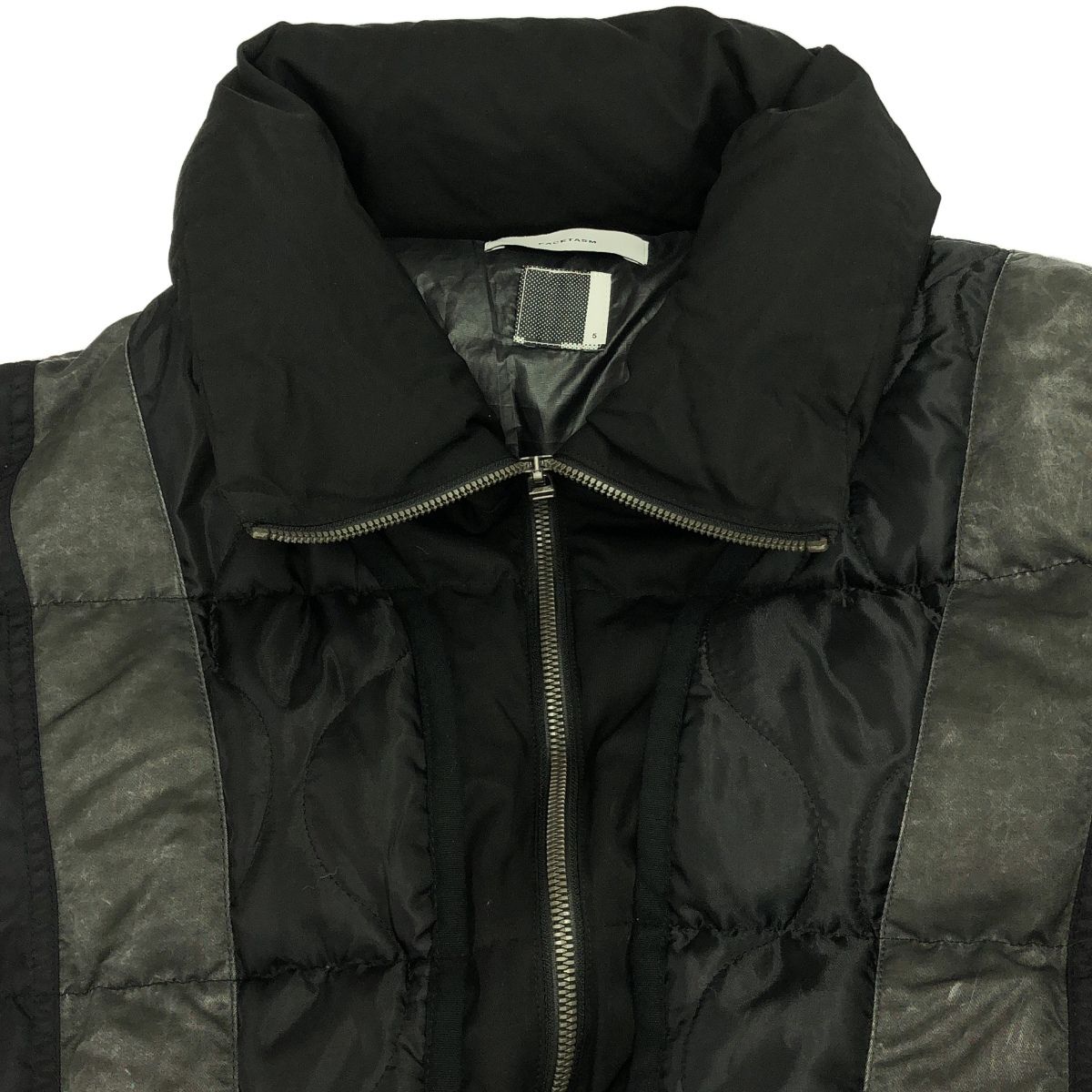 FACETASM ファセッタズム 22AW QUILTED DOWN JACKET  キルテッドダウンジャケット T0F-JK-M07 ブラック 5 FACETASM ファセッタズム 22AW QUILTED DOWN JACKET キルテッドダウン